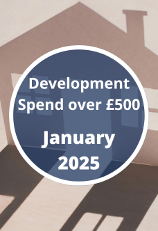 Development Spend - January 2025